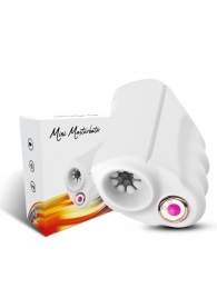 Белый вибромастурбатор Mini Masturbator - Silicone Toys - в Батайске купить с доставкой