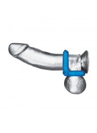 Комплект из 2 эрекционных колец-восьмерок 2-Pack Duo Cock And Ball Stamina Enhancement Ring - BlueLine - в Батайске купить с доставкой