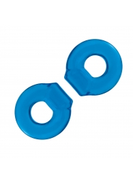 Комплект из двух колец для пениса 2-Pack Ultra-Stretch Stamina Endurance Ring - BlueLine - в Батайске купить с доставкой