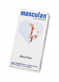 Ультратонкие презервативы Masculan Ultra Fine с обильной смазкой - 10 шт. - Masculan - купить с доставкой в Батайске