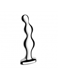 Стальной анальный фаллоимитатор для простаты Stainless Steel Anal Beads - 13 см. - b-Vibe - в Батайске купить с доставкой