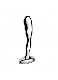 Стальной стимулятор простаты Stainless Steel Prostate Plug - 11,5 см. - b-Vibe - в Батайске купить с доставкой