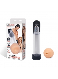 Автоматическая вакуумная помпа-мастурбатор Blowjob Auto Sucker Penis Enlarger Pump - Lux Fetish - в Батайске купить с доставкой