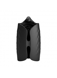 Черный мастурбатор с вибростимуляцией головки Black Glans Trainer - Baile - в Батайске купить с доставкой