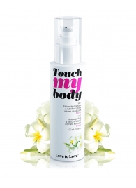 Силиконовый лубрикант 2-в-1 Touch My Body с ароматом моной - 100 мл. - Love to Love - купить с доставкой в Батайске