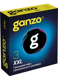 Презервативы увеличенного размера Ganzo XXL - 3 шт. - Ganzo - купить с доставкой в Батайске