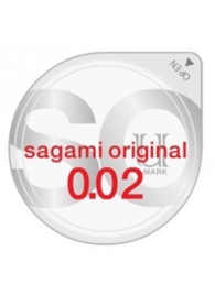 Ультратонкий презерватив Sagami Original - 1 шт. - Sagami - купить с доставкой в Батайске