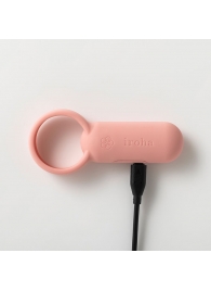 Коралловое эрекционное кольцо Iroha SVR Coral Pink - Tenga - в Батайске купить с доставкой