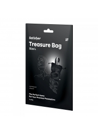 Черный мешочек для хранения игрушек Treasure Bag L - Satisfyer - купить с доставкой в Батайске