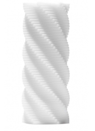 Белый 3D мастурбатор SPIRAL - Tenga - в Батайске купить с доставкой