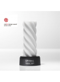 Белый 3D мастурбатор SPIRAL - Tenga - в Батайске купить с доставкой