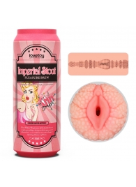 Мастурбатор-вагина Pleasure Brew Masturbator-Imperial Stout в банке - Lovetoy - в Батайске купить с доставкой