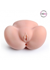 Реалистичный мастурбатор с двумя функциональными отверстиями - Erowoman-Eroman - в Батайске купить с доставкой