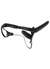 Женский страпон с вагинальной пробкой - 15 см. - Orion - купить с доставкой в Батайске