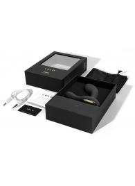 Чёрный перезаряжаемый стимулятор простаты Bruno Black - Lelo - в Батайске купить с доставкой