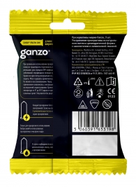 Ультратонкие презервативы Ganzo Ultra thin в мягкой упаковке - 3 шт. - Ganzo - купить с доставкой в Батайске