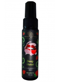 Спрей для горла Deep Throat с десенсибилизирующим эффектом и вкусом клубники - 50 мл. - БиоМед - купить с доставкой в Батайске