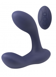 Синий массажер простаты с двумя моторами P-Bliss - Lola Games - в Батайске купить с доставкой