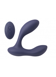 Синий массажер простаты с двумя моторами P-Bliss - Lola Games - в Батайске купить с доставкой