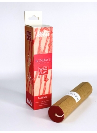 Низкотемпературная свеча для тактильной практики Wax Play To Blaze - Lola Games - купить с доставкой в Батайске