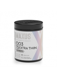 Экстремально тонкие презервативы MAXUS 003 Extra Thin - 15 шт. - Maxus - купить с доставкой в Батайске