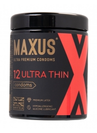 Ультратонкие презервативы MAXUS Ultra Thin - 12 шт. - Maxus - купить с доставкой в Батайске