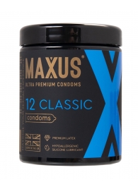 Классические презервативы MAXUS Classic - 12 шт. - Maxus - купить с доставкой в Батайске