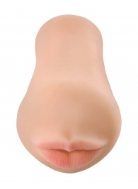 Телесный мастурбатор-ротик Deep Throat Cocksucker - Pipedream - в Батайске купить с доставкой