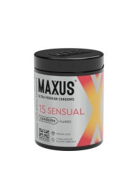 Анатомические презервативы MAXUS Sensual - 15 шт. - Maxus - купить с доставкой в Батайске
