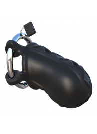 Черный замок верности Extreme Silicone Cock Blocker - Pipedream - купить с доставкой в Батайске