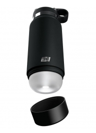 Черный мастурбатор в виде бутылки Fap Flask - Pipedream - в Батайске купить с доставкой