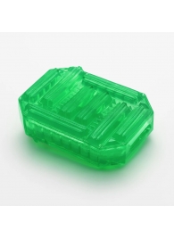 Зеленый мастурбатор-стимулятор Tenga Uni Emerald - Tenga - в Батайске купить с доставкой