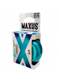 Презервативы Maxus G spot с двойной спиралью - 3 шт. - Maxus - купить с доставкой в Батайске