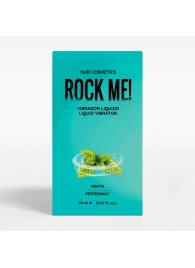 Жидкий вибратор Nuei Rock Me! с ароматом мяты - 20 мл. - Nuei cosmetics - купить с доставкой в Батайске