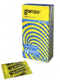 Классические презервативы с обильной смазкой Ganzo Classic - 12 шт. - Ganzo - купить с доставкой в Батайске