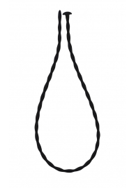 Черный уретральный массажер Glide Extra Small - 30 см. - Lola Games - купить с доставкой в Батайске