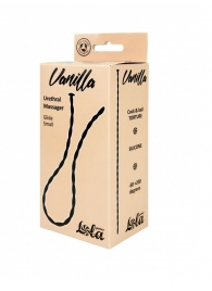 Черный уретральный массажер Glide Small - 30 см. - Lola Games - купить с доставкой в Батайске