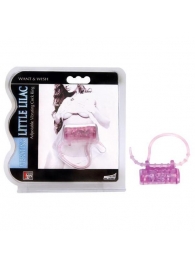 Эрекционное кольцо с вибратором LITTLE LILAC - Dream Toys - в Батайске купить с доставкой