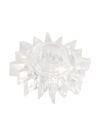 Прозрачное гелевое эрекционное кольцо-солнце - Toyfa Basic - в Батайске купить с доставкой