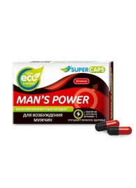 Возбуждающее средство Man’s power - 10 капсул (+1 в подарок) - SuperCaps - купить с доставкой в Батайске
