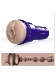 Телесный мастурбатор-вагина Fleshlight Boost Bang - Fleshlight - в Батайске купить с доставкой