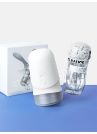 Белый автоматический мастурбатор Extra Sauce - Sauce - в Батайске купить с доставкой
