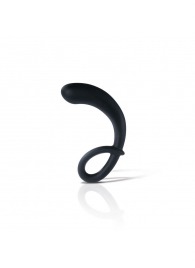 Черный массажер простаты Curving Curt - 13 см. - MyStim - купить с доставкой в Батайске