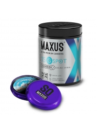 Гладкие презервативы Maxus G spot с двойной спиралью - 15 шт. - Maxus - купить с доставкой в Батайске