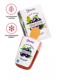 Охлаждающий бальзам для губ «Томный поцелуй» с ароматом черной смородины - 5 мл. - ToyFa - купить с доставкой в Батайске