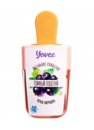 Охлаждающий бальзам для губ «Томный поцелуй» с ароматом черной смородины - 5 мл. - ToyFa - купить с доставкой в Батайске