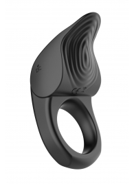 Черное эрекционное виброкольцо Vibro Lust Ring - MALESATION - в Батайске купить с доставкой