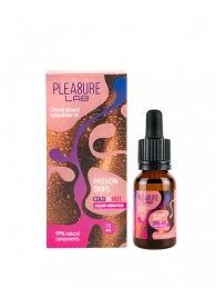 Жидкий вибратор Passion Drips Cold n Hot - 15 мл. - Pleasure Lab - купить с доставкой в Батайске