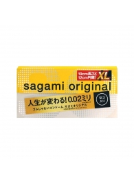 Презервативы увеличенного размера Sagami Original 0.02 XL-size - 12 шт. - Sagami - купить с доставкой в Батайске