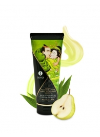 Массажный крем для тела с ароматом груши и зелёного чая Pear   Exotic Green Tea - 200 мл. - Shunga - купить с доставкой в Батайске